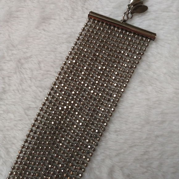 ZARA Silver Chain Belt 43" long - Picture 2 of 5